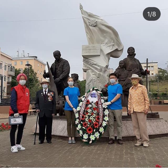 Сегодня в Улан-Удэ прошла Акция «Память сердца».